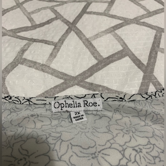 Ophelia Roe cinched waist blouse - Picture 2 of 3